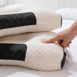 White Dot Pillow