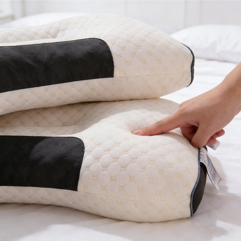 White Dot Pillow