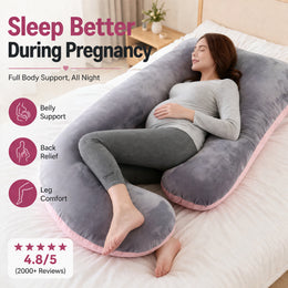 J Pillow - Pink & Grey