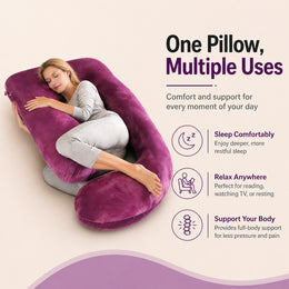 J Pillow - Dark Purple