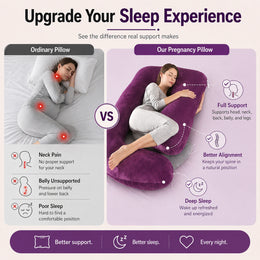 J Pillow - Dark Purple